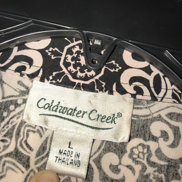 Coldwater Creek button down blouse - Picture 2 of 3